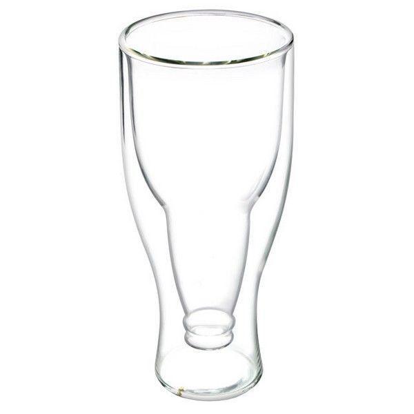 Бокал BRIVERRE Bottle 370мл двойная стенка термостекло
