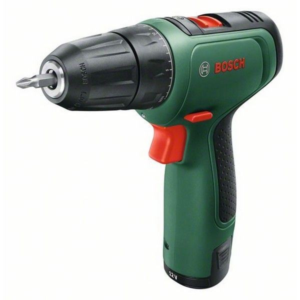 Дрель-шуруповерт BOSCH EasyDrill 1200 12В Li-Ion 1,5Ач 2 аккумулятора