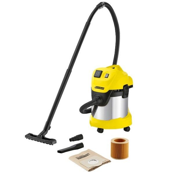 Пылесос строительный KARCHER WD 3 P Premium 17л 1000Вт