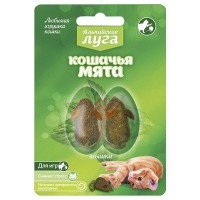 Игрушка для кошек Альпийские луга Мышки Кошачья мята 2шт