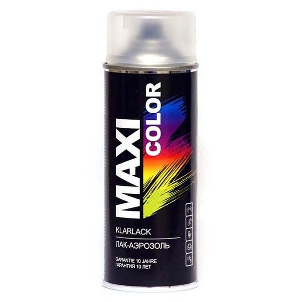 Лак MAXI COLOR матовый 400мл бесцветный, арт.0006MX