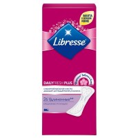 Прокладки LIBRESSE Dailyfresh Plus Удлиненные 26шт ежедневные