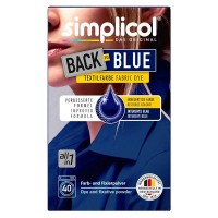 Краска для тканей SIMPLICOL Back to blue цвет темно-синий восстановление цвета 400г