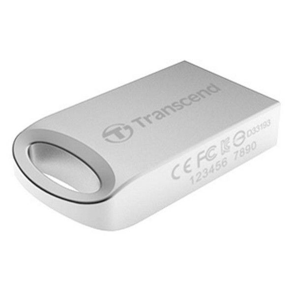 Флеш-накопитель TRANSCEND TS16GJF510S USB, 16 гб, серебристый