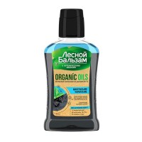 Ополаскиватель для полости рта ЛЕСНОЙ БАЛЬЗАМ Organic Oils Минеральное укрепление двухфазный 250мл