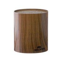 Подставка для ножей WALMER Wood 16x7x16см пластик