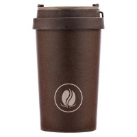 Термокружка WALMER Eco Cup Coffee 400мл пластик