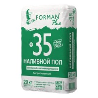 Самовыравниватель для пола Forman 35 гипс. финиш. Быстротверд., арт.Н0000012641