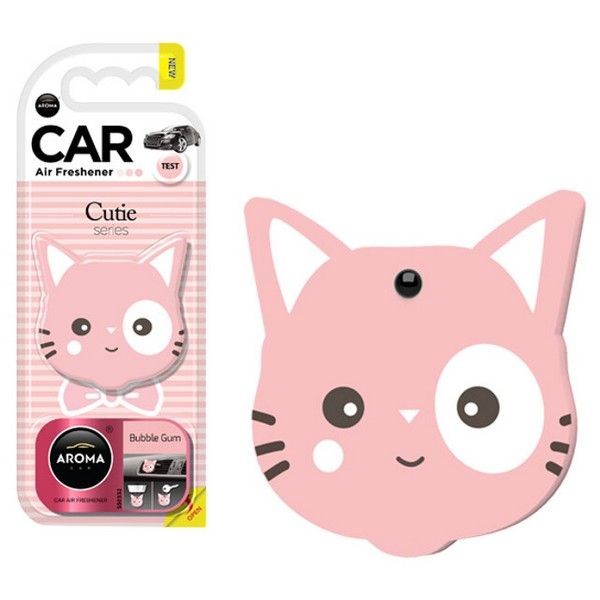 Ароматизатор AROMA CAR Cutie Cat Bubble Gum