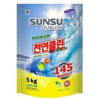 Порошок стиральный SUNSU QUALITY 5кг для цветного белья безфосфатный