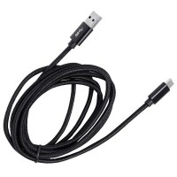 Кабель USB Type-C 3.1-USB А 3.0 АТОМ 31024 1,8м черн.