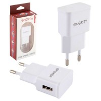 Устройство зарядное ENERGY ET-09 1хUSB 1A белый