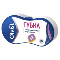 Губка для обуви OLVIST, для нубука, замши и велюра