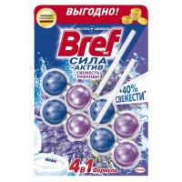 Подвеска для унитаза BREF Сила-Актив Лаванда 2шт 50г