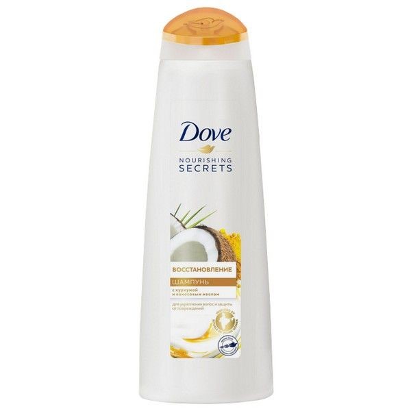 Шампунь DOVE Nourishing Secrets Восстановление с куркумой и кокосовым маслом 380мл