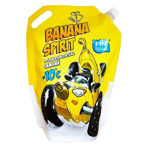 Автоочиститель стекол FIN TIPPA Banana Spirit -10С 3л дой-пак