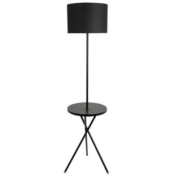 Торшер ART LAMP Combo 1х60Вт E27 металл крашеный, черный