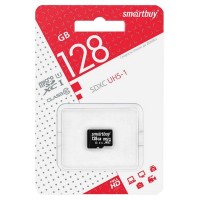 Карта памяти microSDXC SMARTBUY 128GB Class 10 UHS-1