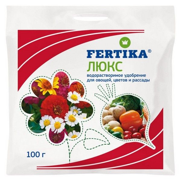 Удобрение FERTIKA Люкс кристаллический, 100г