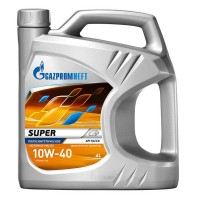 Масло моторное ГАЗПРОМНЕФТЬ Super 10W-40, 4 л