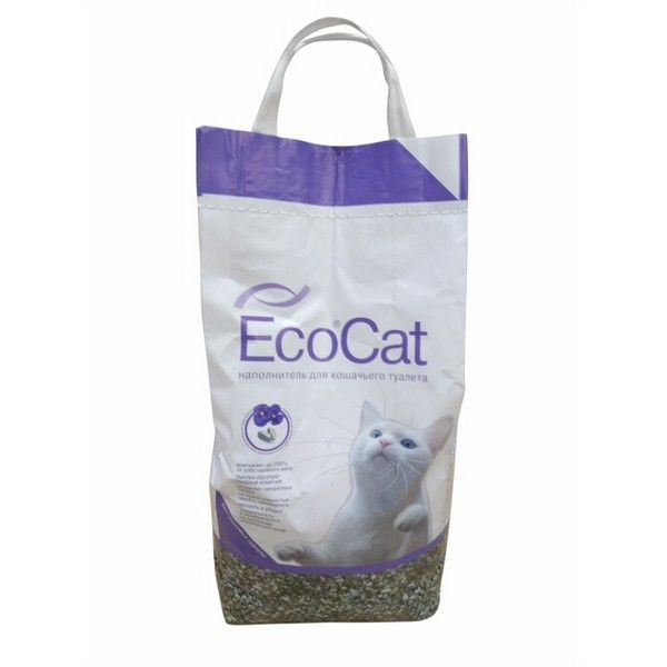 Наполнитель EcoCat 4кг бентонитовый