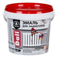 Эмаль акриловая DALI для радиаторов 1кг белая, арт.80200