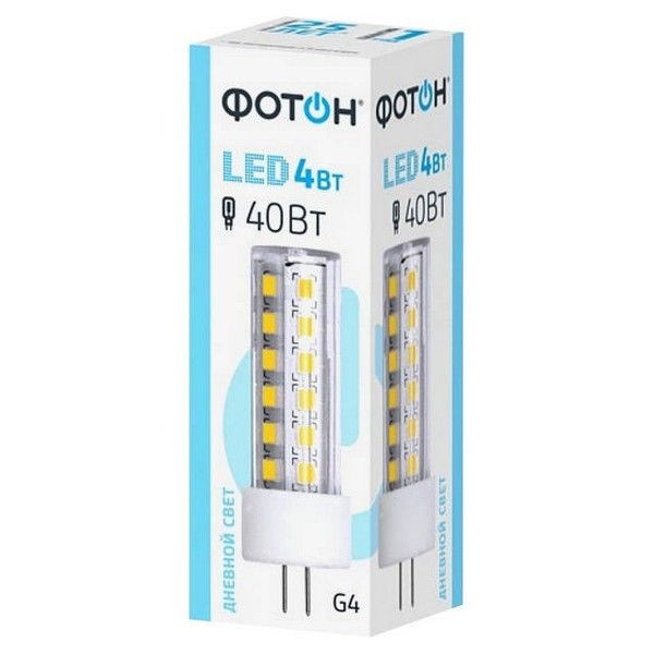 Лампа светодиодная ФОТОН LED JCD 4Вт G4 4000K капсула