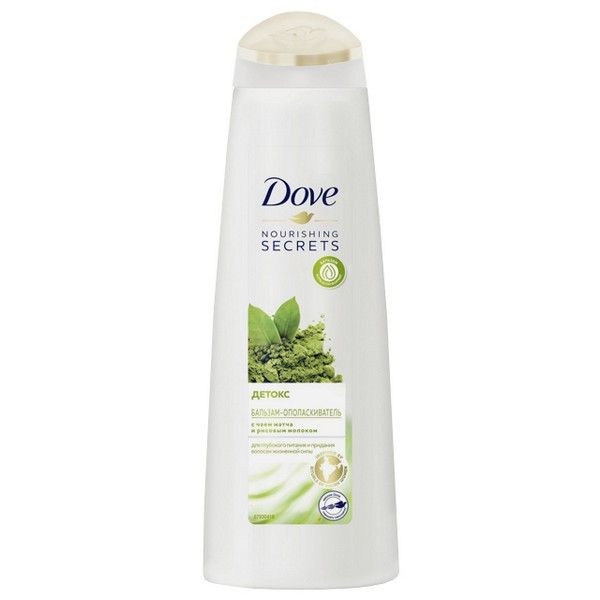 Бальзам DOVE Nourishing Secrets Детокс с чаем матча и рисовым молоком 350мл