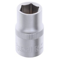 Головка шестигранная AV STEEL 1/2" 13мм