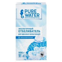 Отбеливатель PURE WATER гипоаллергенный порошок 400г без хлора