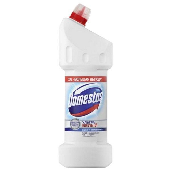 Средство для туалета DOMESTOS Ультра Белый гель 1,5л