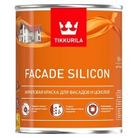 Краска акриловая фасадная TIKKURILA Facade Silicon база А 0,9л белая, арт.700011473