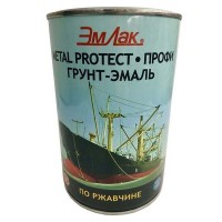 Грунт-эмаль ЭМЛАК Metall-Protekt Профи по ржавчине 0,7кг белая, арт.4631136911418