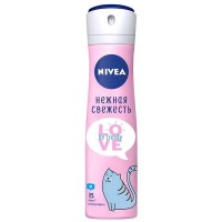 Дезодорант NIVEA Love Be Trendy Нежная Свежесть аэрозоль 150мл