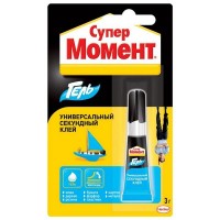 Клей моментальный МОМЕНТ гель 3г, арт.874569