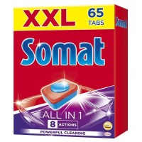 Таблетки для ПММ SOMAT All in 1 65шт