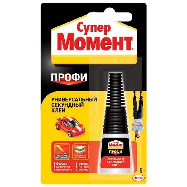 Клей моментальный МОМЕНТ Профи 5г, арт.832228