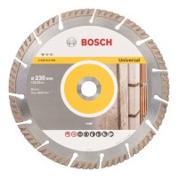 Диск алмазный BOSCH Stf Universal 230х22,23х2,6 мм, турбосегментный