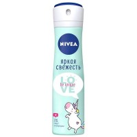 Дезодорант NIVEA Love Be Unique Яркая Свежесть аэрозоль 150мл