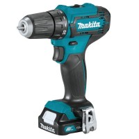 Дрель-шуруповерт MAKITA DF333DYX14 12В Li-Ion 1,5Ач 2 аккумулятора + набор бит