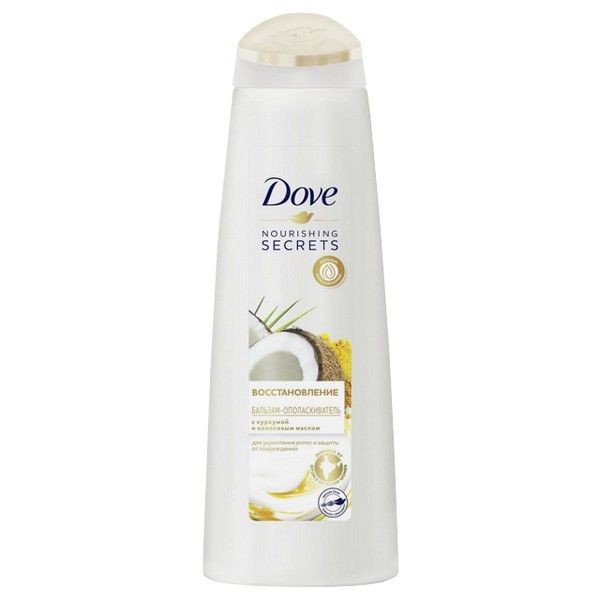 Бальзам DOVE Nourishing Secrets Восстановление с куркумой и кокосовым маслом 350мл