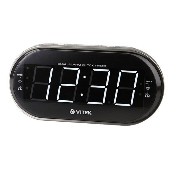 Радиочасы VITEK VT-6610 с будильником