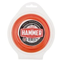 Леска для триммеров HAMMER Star, 2,4 мм, 15 м, звезда